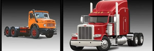 Twin-axle truck