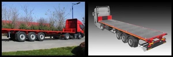 Flatbed truck
